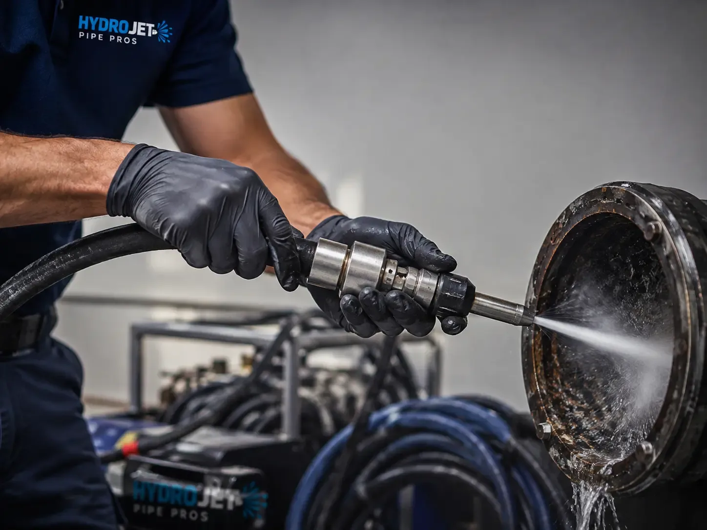 Hydro Jet Pipe Descaling in Concepcion, TX